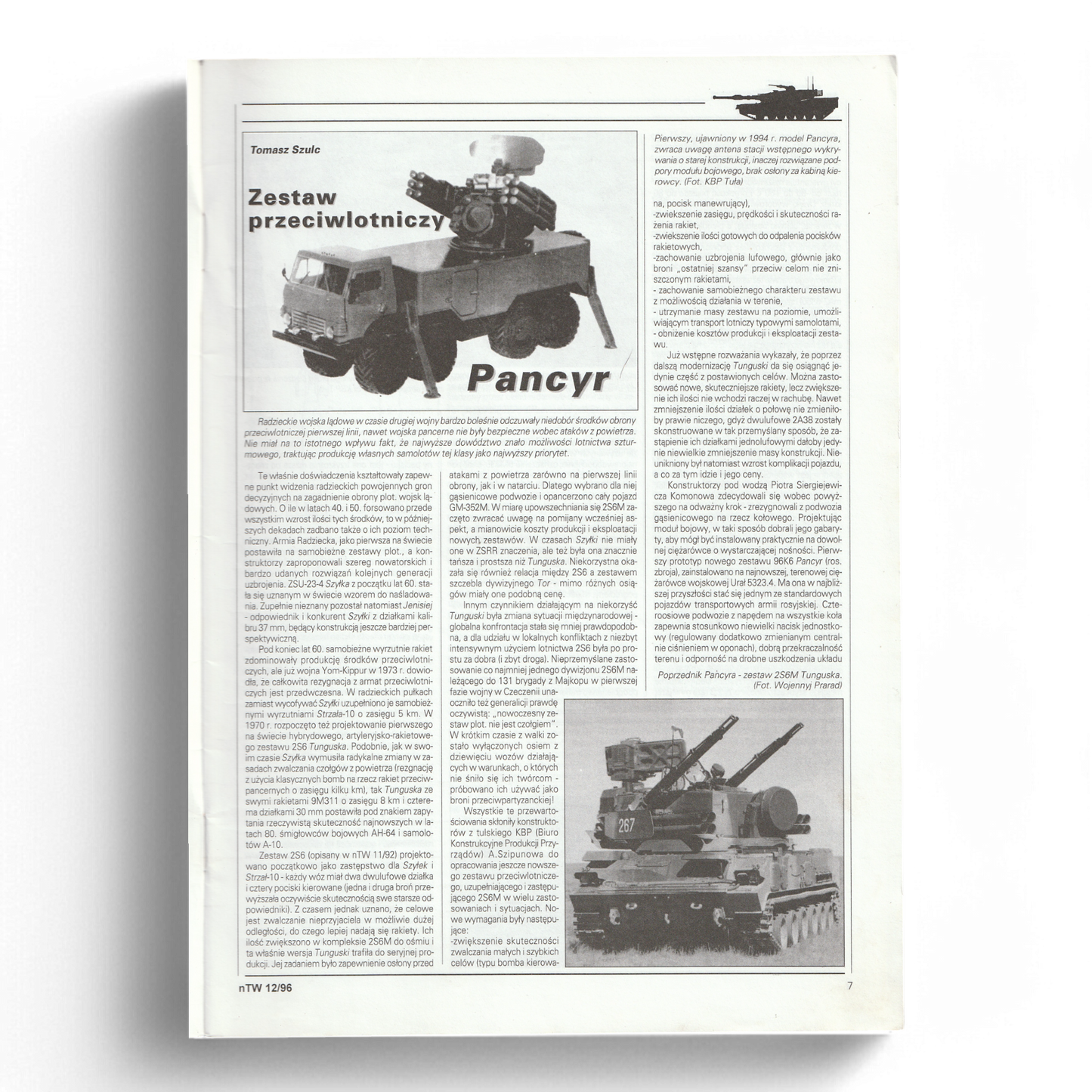 'Military Technology' Magazine