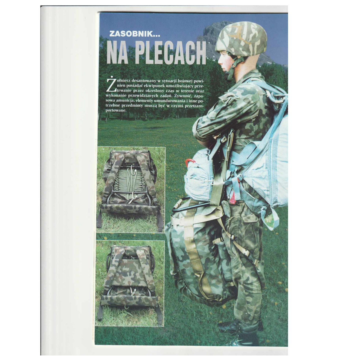 Picture of '976/MON' backpack in use