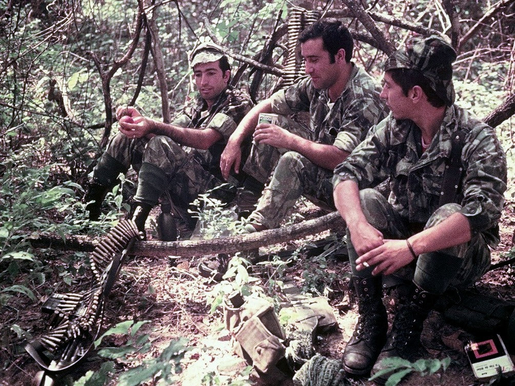 Portuguese 'M64 Horizontal Lizard' field jacket