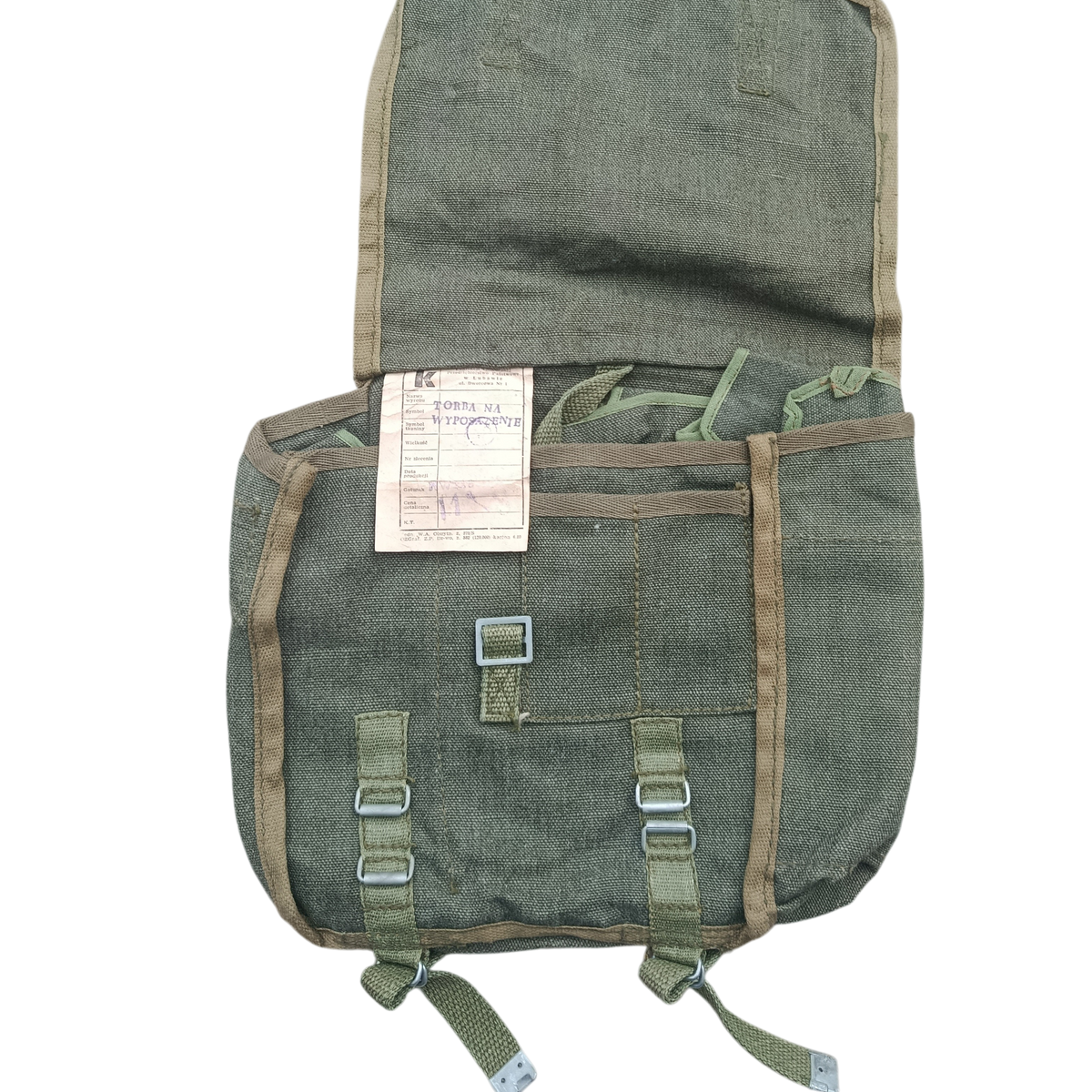 Polish Military Field Equipment Bag