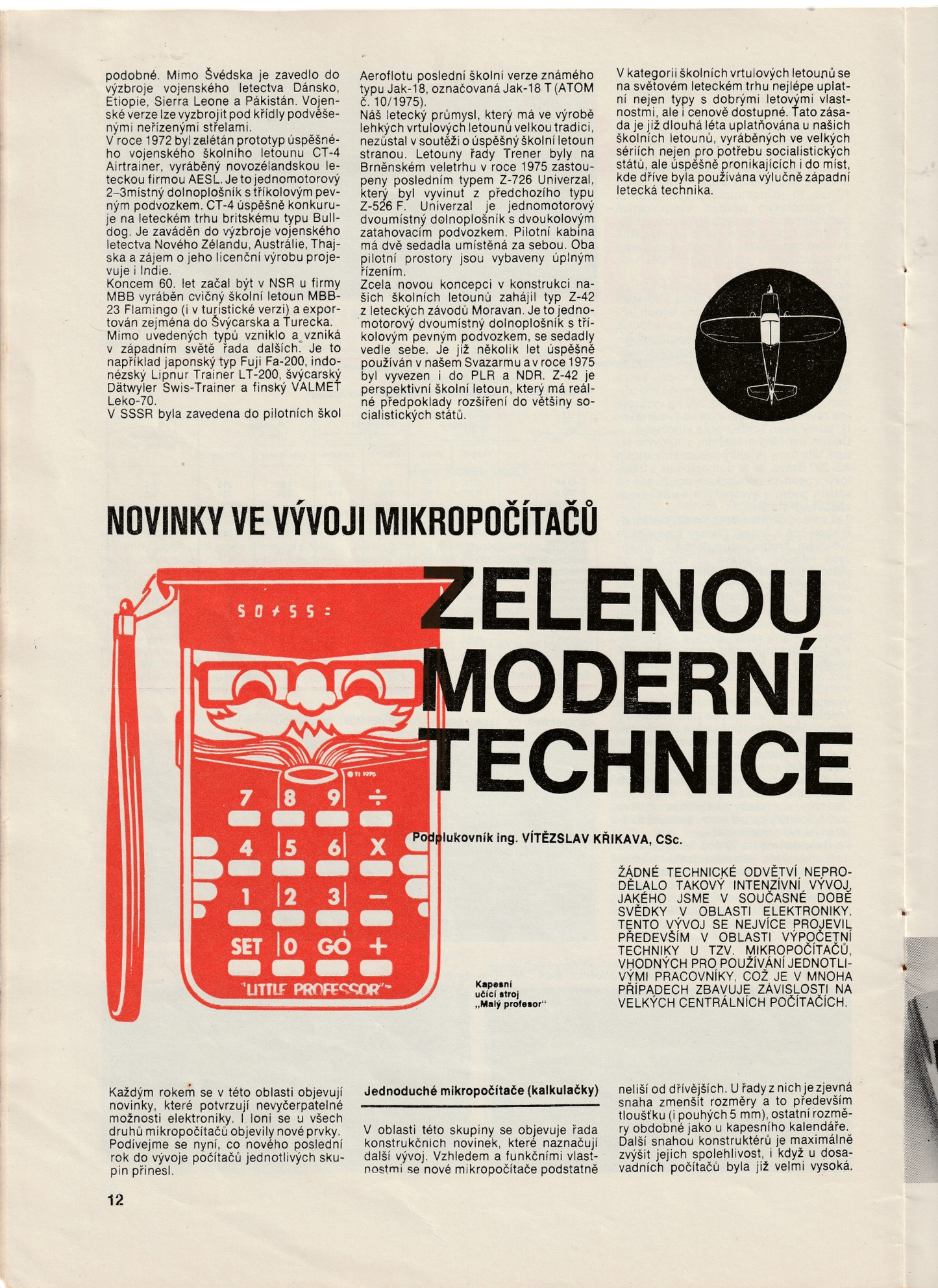'Atom' Czechoslovakian Military Magazine