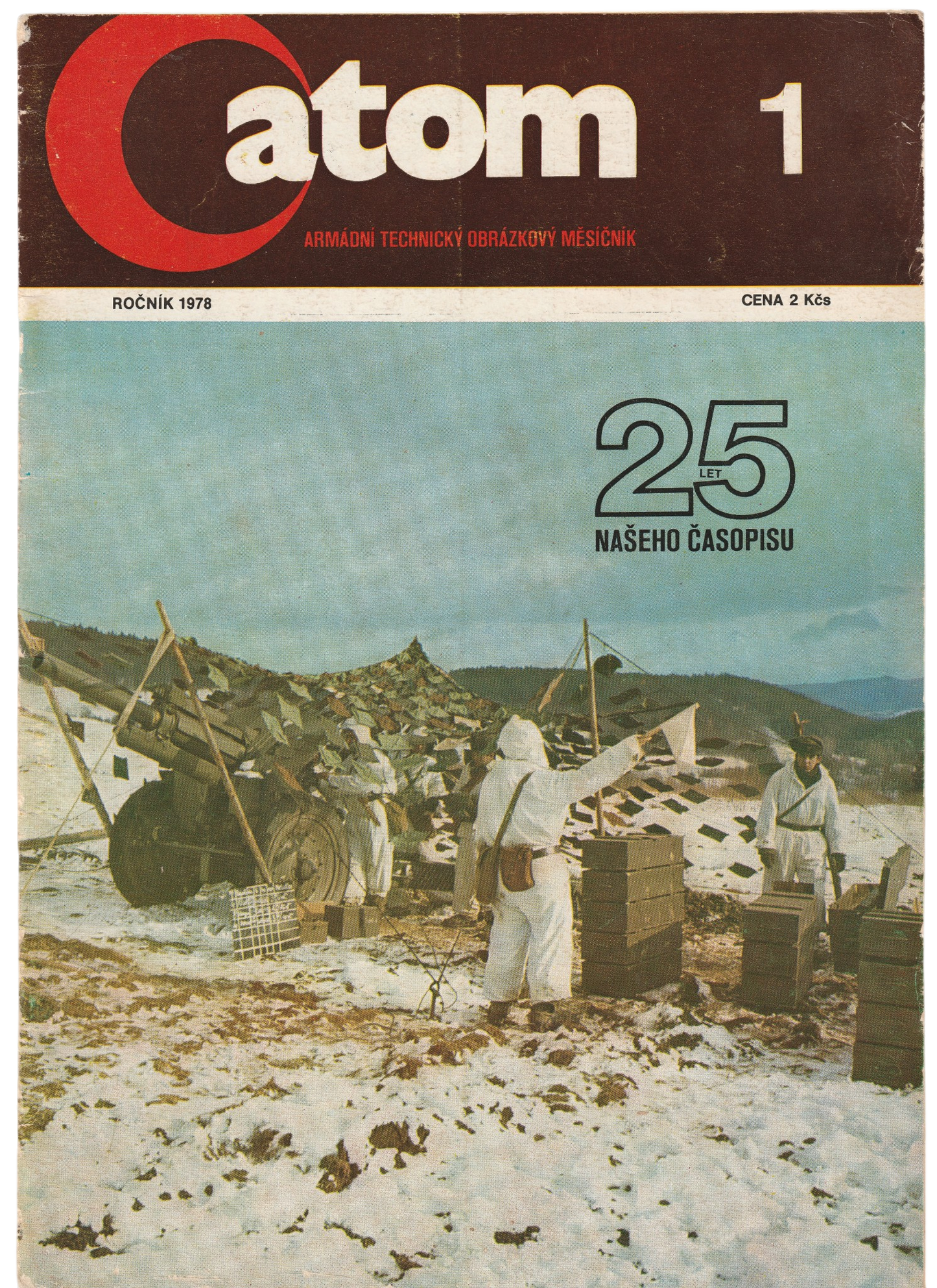 'Atom' Czechoslovakian Military Magazine