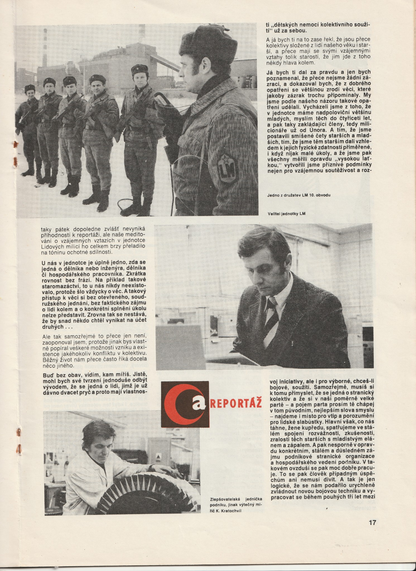 'Atom' Czechoslovakian Military Magazine