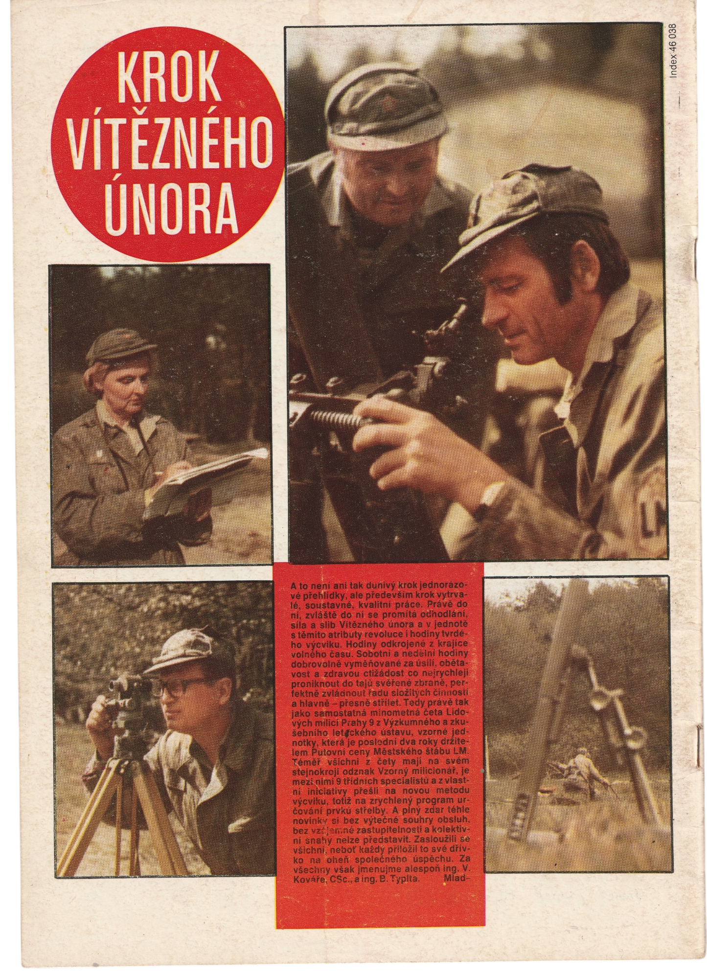'Atom' Czechoslovakian Military Magazine