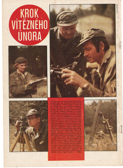 'Atom' Czechoslovakian Military Magazine