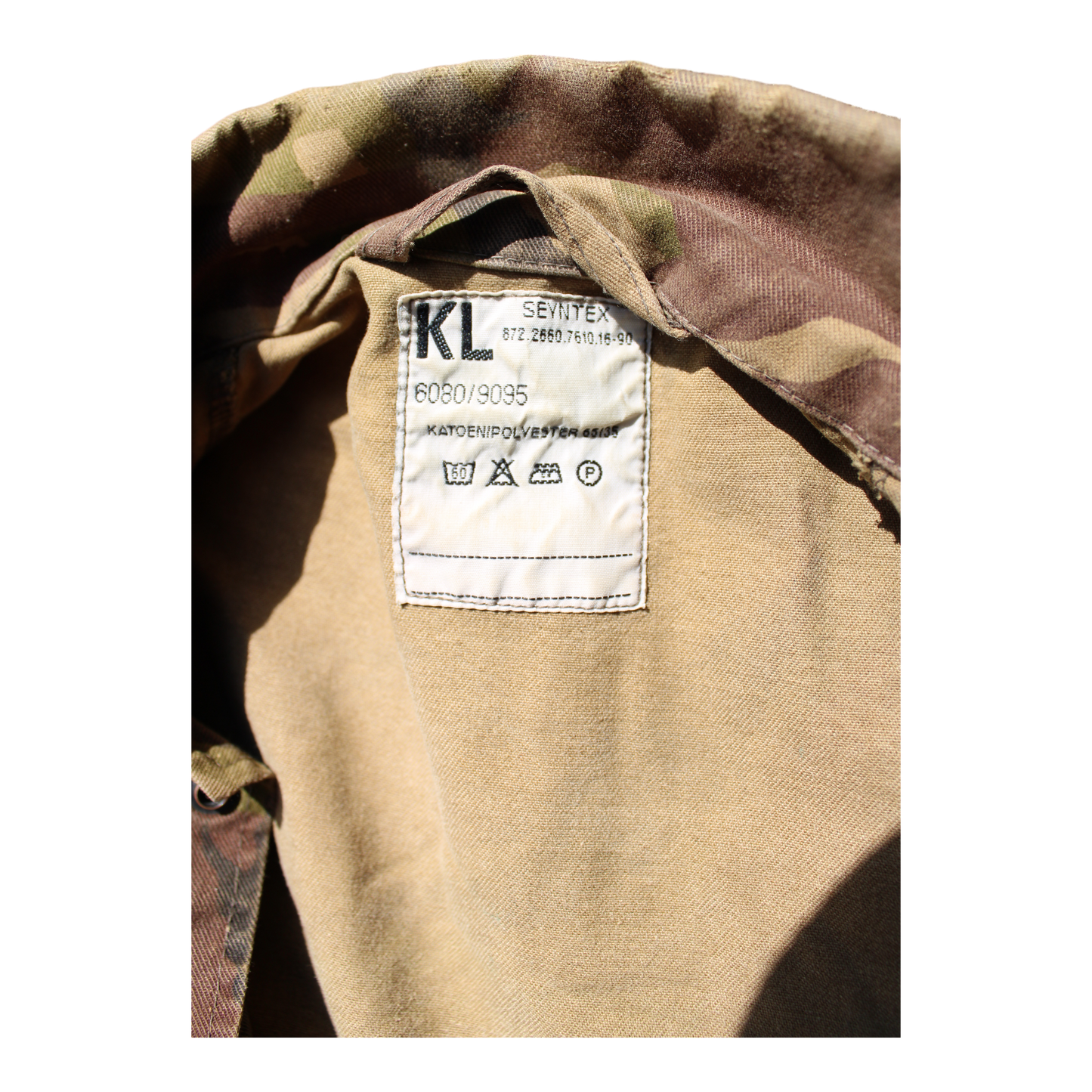 Dutch 'DPM' field jacket