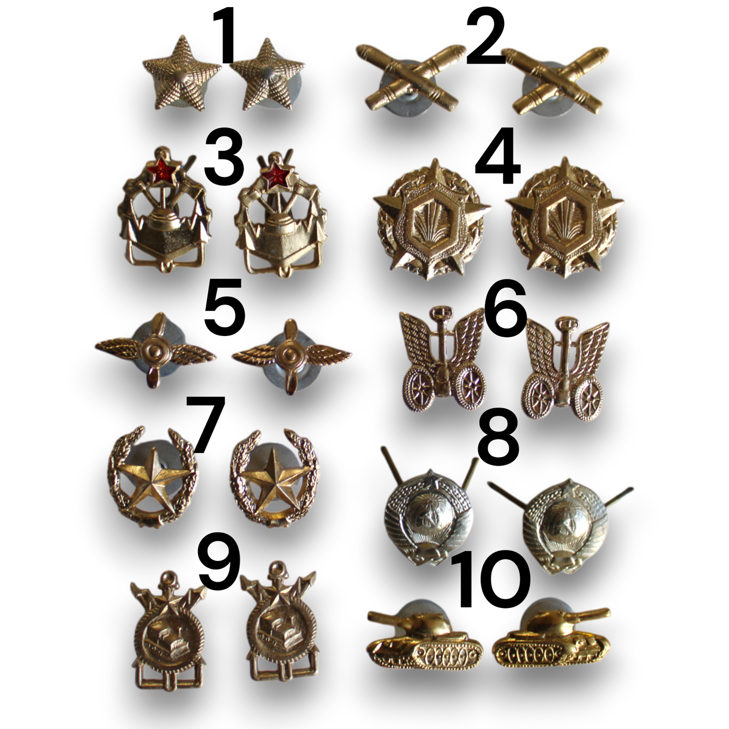 Soviet Collar Badge