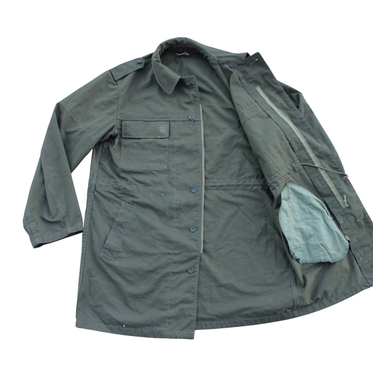 'M85' Czechoslovakian Field Jacket with Fur Collar and Hood