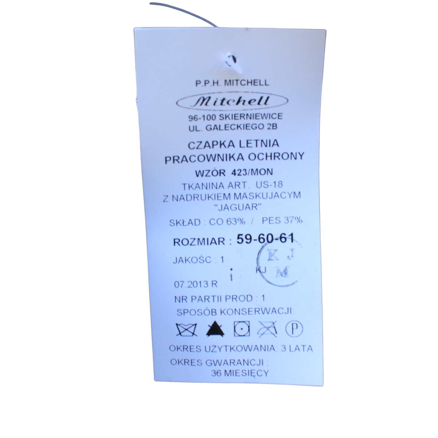 'Jaguar OWC' Polish Urban Camouflage Hat