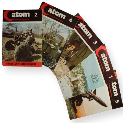 'Atom' Czechoslovakian Military Magazine