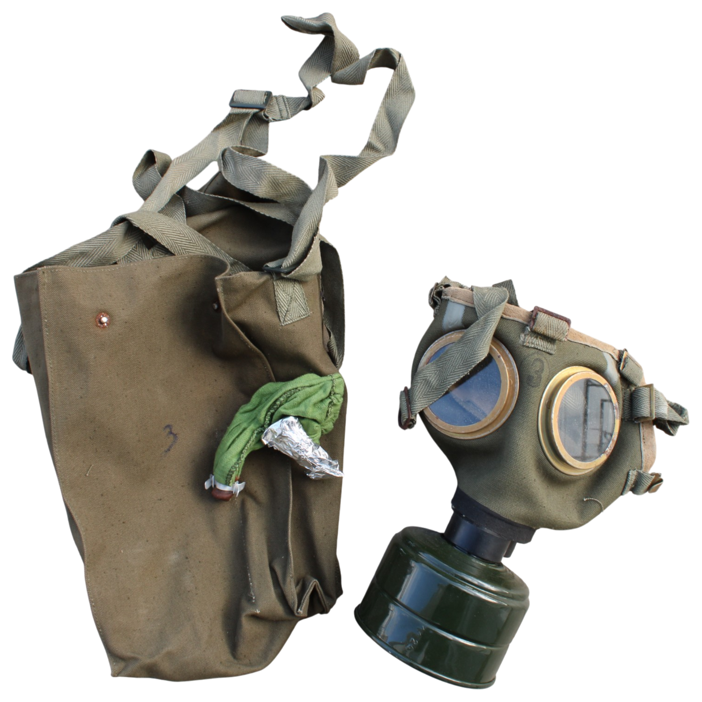 '75M' Hungarian Gas Mask Kit