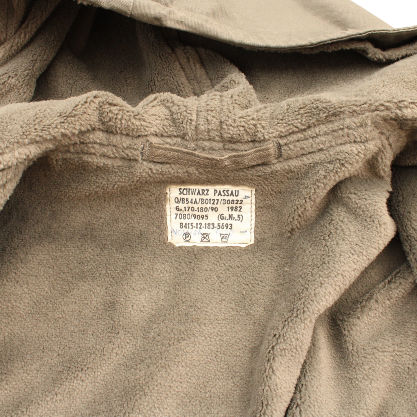 'Olive' Bundeswehr Parka with Liner